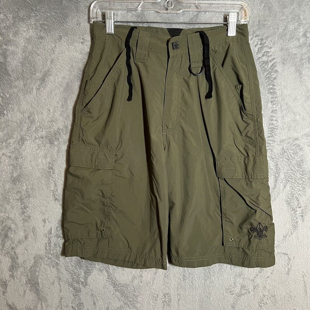 Boy Scout BSA Supplex Nylon Centennial Uniform Shorts Adult‎ X-Small
